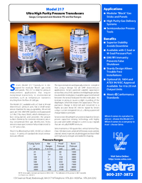 Thumbnail of document Setra Model 217 Data Sheet 75